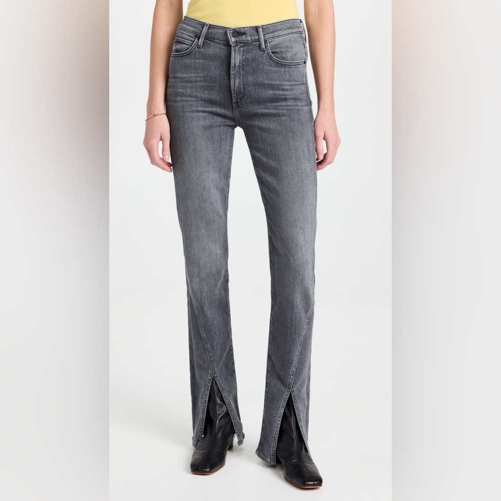 MOTHER The Rascal Sliced Up Heel Jeans in Digging Up Dirt Size 26